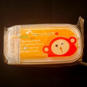 Iwako eraser box, yellow